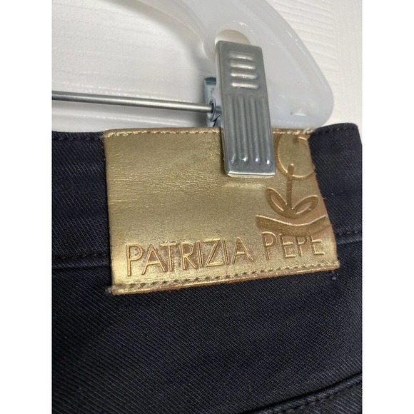 Patrizia Pepe Women’s Skinny Button Fly Jeans Navy Blue 32‎ Tags Flaw - Picture 8 of 11